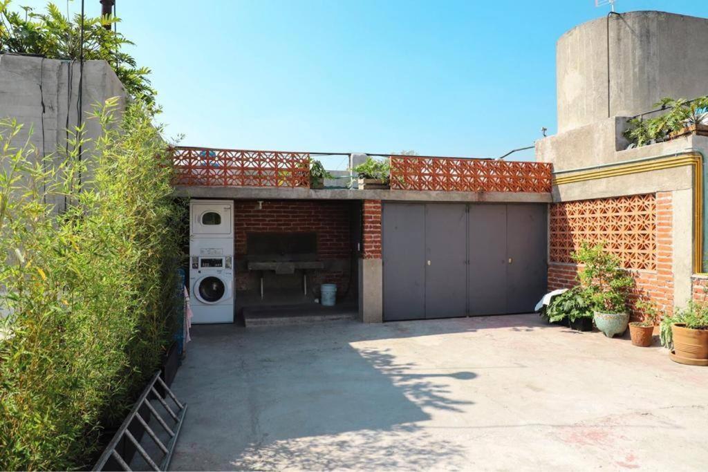 New Mex Inspired Bo-Ho Chic Apartment With Private Patio And Roof Terrace Мехико Экстерьер фото