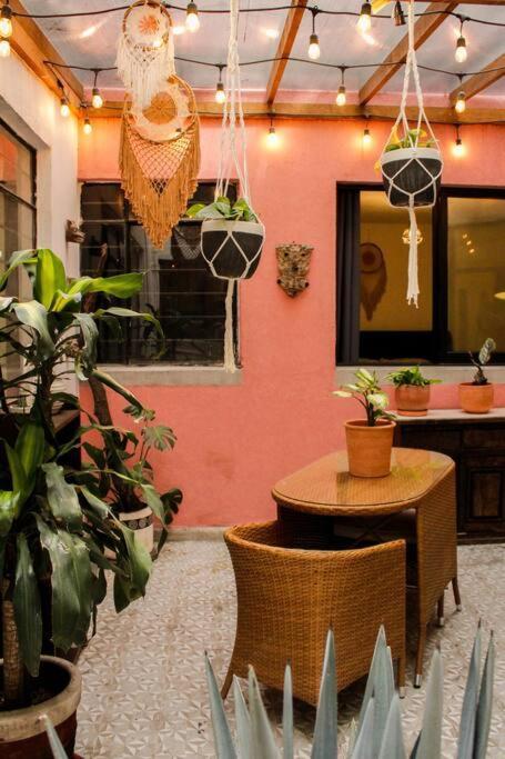 New Mex Inspired Bo-Ho Chic Apartment With Private Patio And Roof Terrace Мехико Экстерьер фото